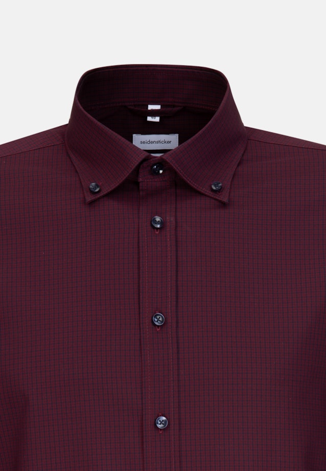 X-Slim Business Shirt Check in Red |  Seidensticker Onlineshop