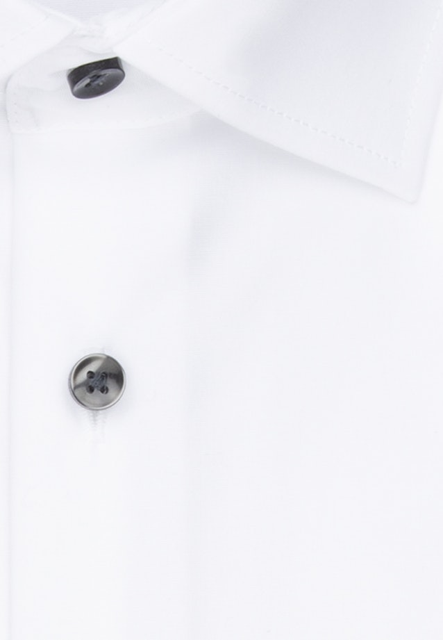 Non-iron Poplin Business Shirt in X-Slim with Kent-Collar and extra long sleeve in White |  Seidensticker Onlineshop