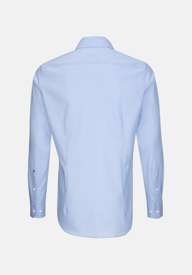 Non-iron Fil a fil Business overhemd in X-Slim with Kentkraag in Lichtblauw |  Seidensticker Onlineshop