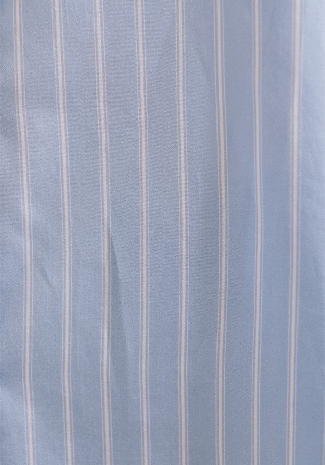 Regular fit Hemdbluse Streifen in Hellblau | Seidensticker Onlineshop