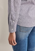 Stehkragenbluse Floral in Ecru |  Seidensticker Onlineshop