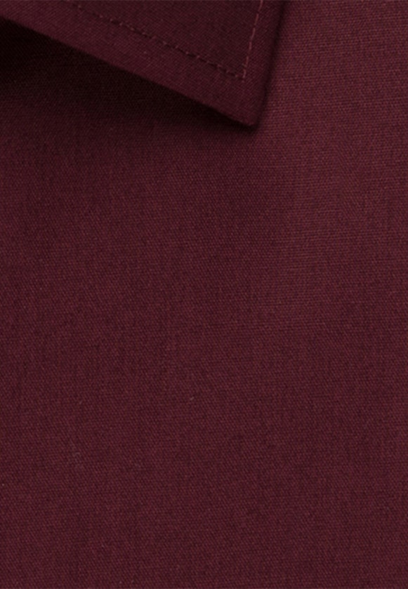 Regular Business Shirt Uni in Red |  Seidensticker Onlineshop