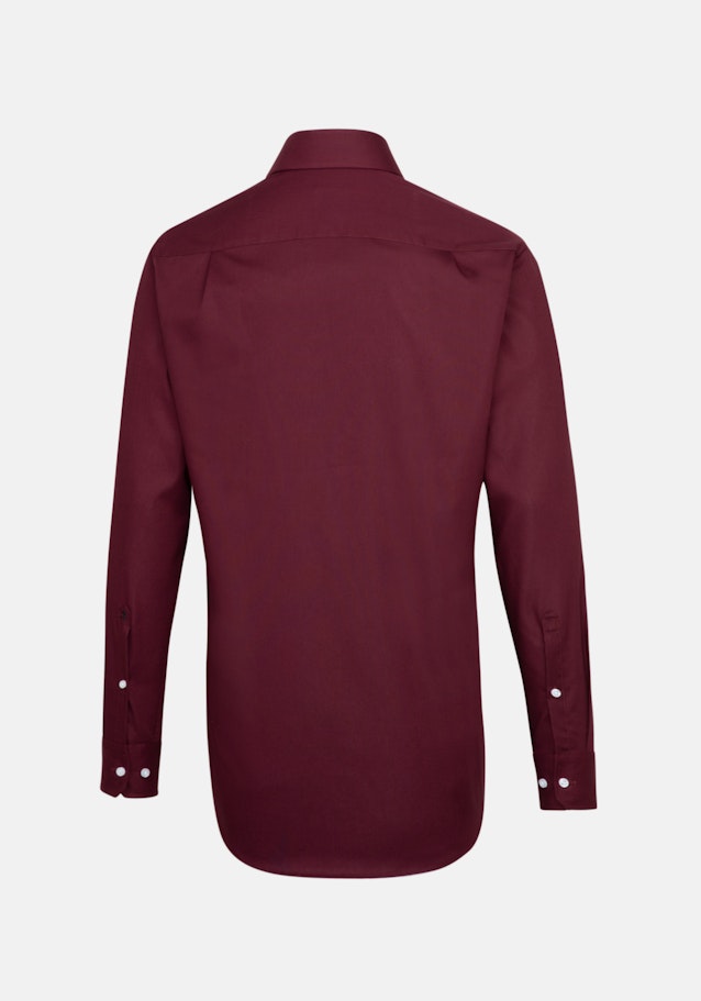 Regular Business Hemd Uni in Rot | Seidensticker Onlineshop