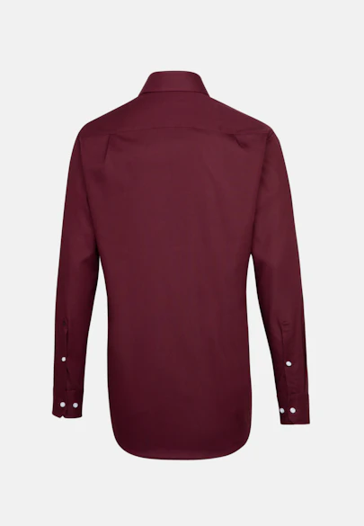 Regular Business Hemd Uni in Rot |  Seidensticker Onlineshop