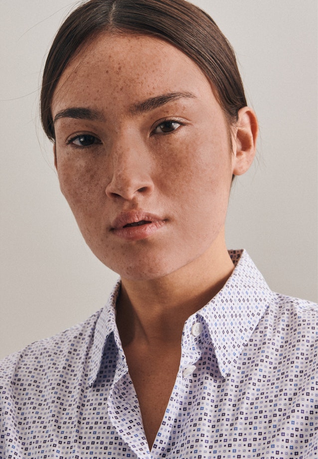 Chemisier Floral in Ecru |  Seidensticker Onlineshop