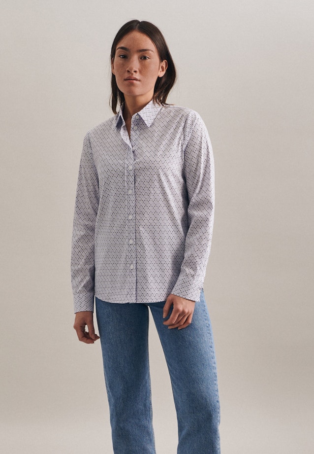 Chemisier Floral in Ecru |  Seidensticker Onlineshop