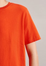 Crew Neck T-Shirt in Orange |  Seidensticker Onlineshop