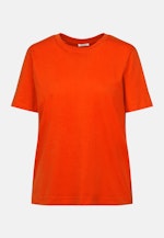 Crew Neck T-Shirt in Orange |  Seidensticker Onlineshop