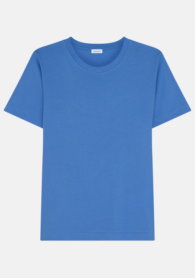 Rundhals T-Shirt Regular in Hellblau |  Seidensticker Onlineshop