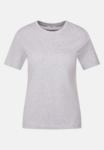 Jersey T- Shirt Crew Neck aus Baumwolle in Grau |  Seidensticker Onlineshop