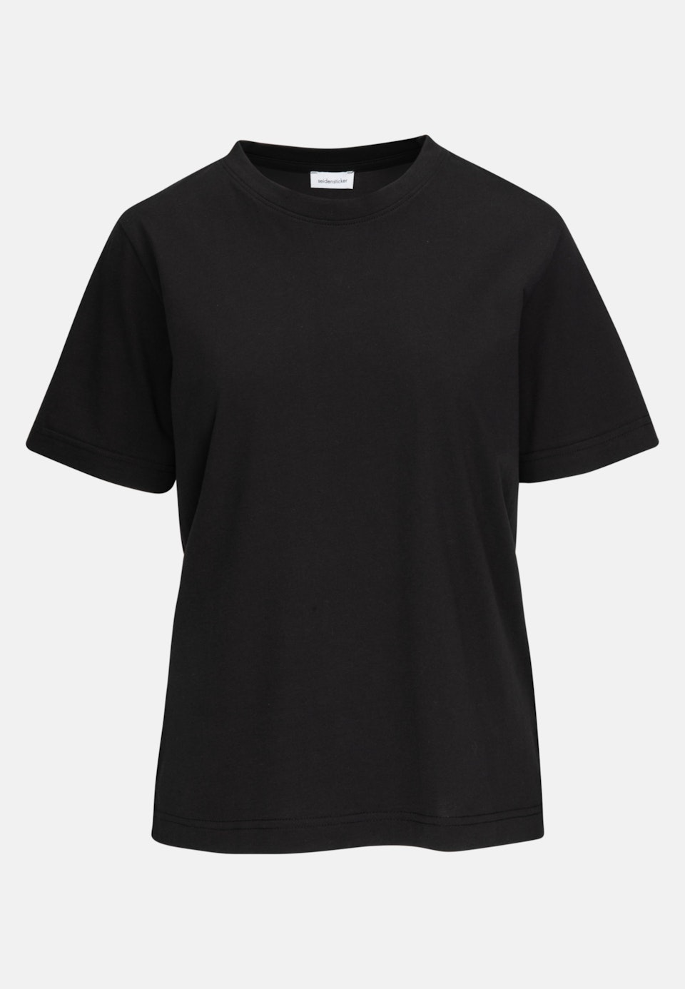 Kurzarm T-Shirt in Schwarz |  Seidensticker Onlineshop