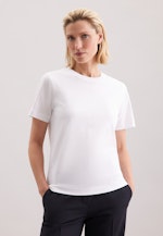 T-Shirt Uni in Blanc |  Seidensticker Onlineshop