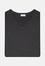 V-Neck Pullover Regular in Grau |  Seidensticker Onlineshop