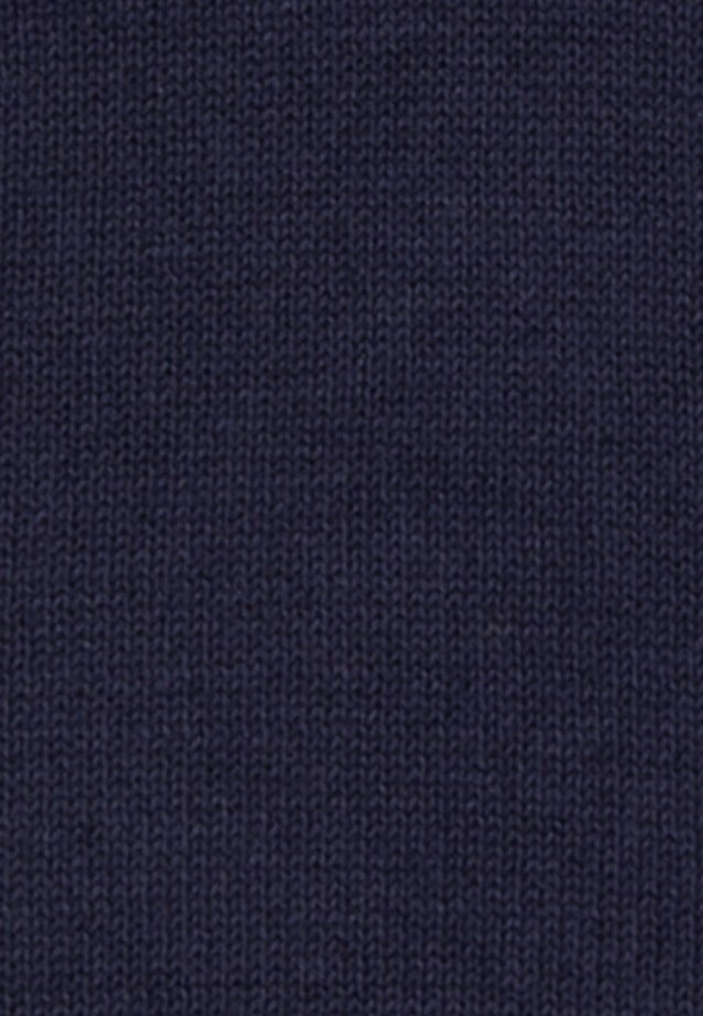 Regular Pullover Uni in Dunkelblau |  Seidensticker Onlineshop