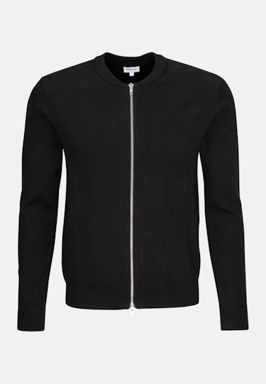 crew neck jacket mens