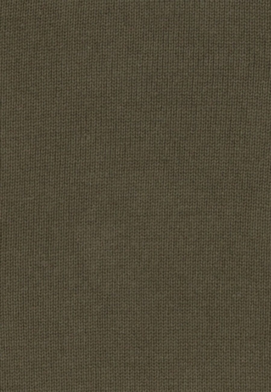 Kragen Cardigan Baumwollmischung in Grün |  Seidensticker Onlineshop