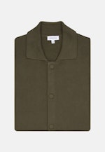 Gerader Schnitt (Normal-Fit) Cardigan Uni in Grün |  Seidensticker Onlineshop