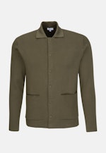 Gerader Schnitt (Normal-Fit) Cardigan Uni in Grün |  Seidensticker Onlineshop