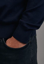 V-Neck Cardigan Uni in Dark Blue |  Seidensticker Onlineshop
