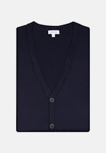 V-Neck Cardigan Uni in Dark Blue |  Seidensticker Onlineshop