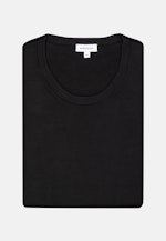 Crew Neck Pullover Uni in Black |  Seidensticker Onlineshop