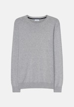 Pullover Encolure Ronde in Gris |  Seidensticker Onlineshop