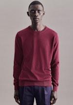 Crew Neck Pullover in Red |  Seidensticker Onlineshop