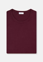 Gerader Schnitt (Normal-Fit) Pullover Uni in Rot |  Seidensticker Onlineshop