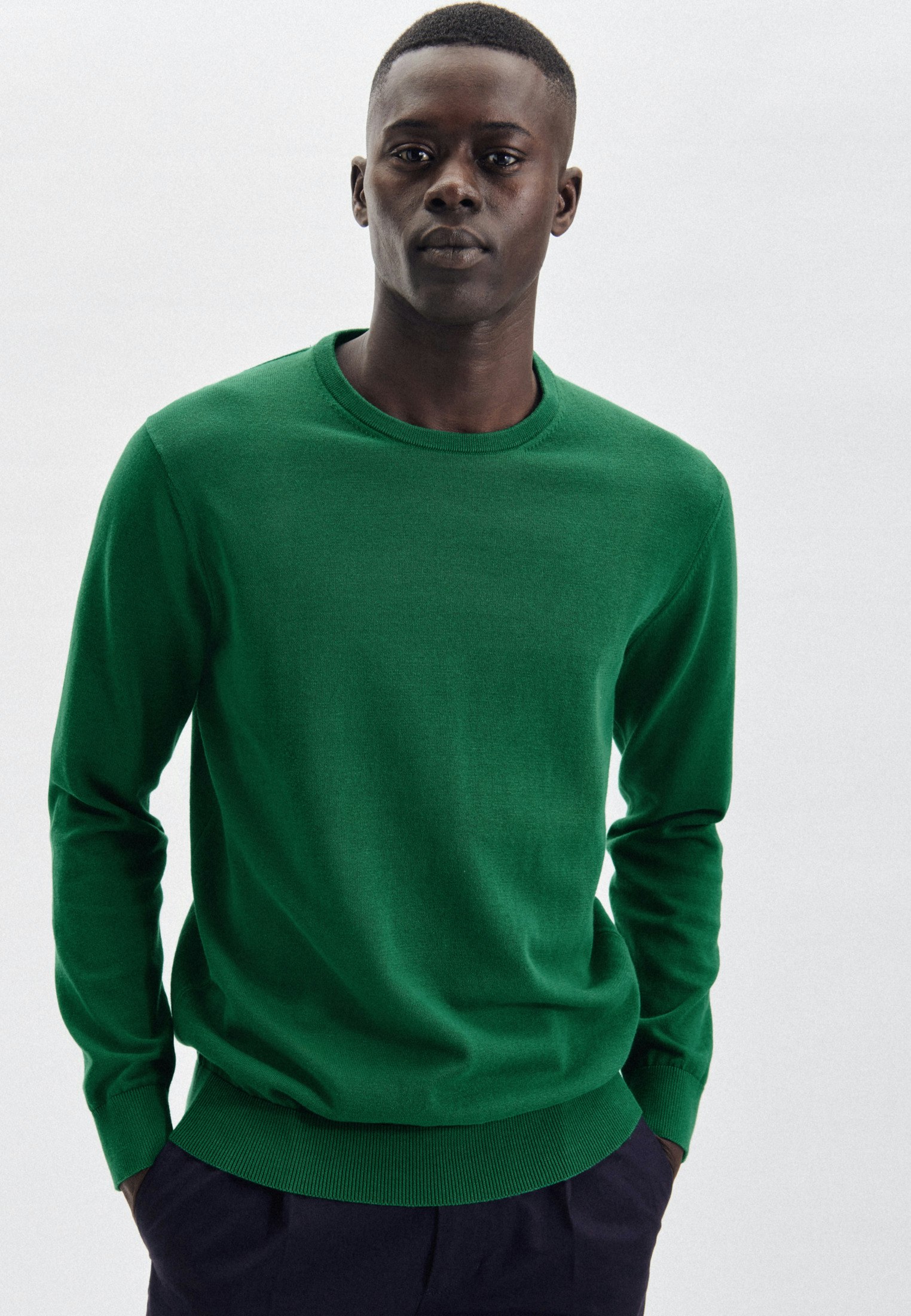 Green crew neck hotsell