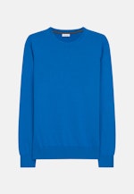Crew Neck Pullover Uni in Turquoise |  Seidensticker Onlineshop