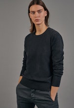Regular fit Pullover Uni in Grau |  Seidensticker Onlineshop