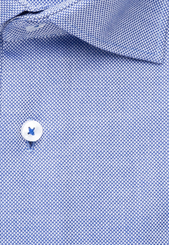 Regular Business Hemd Uni in Mittelblau |  Seidensticker Onlineshop