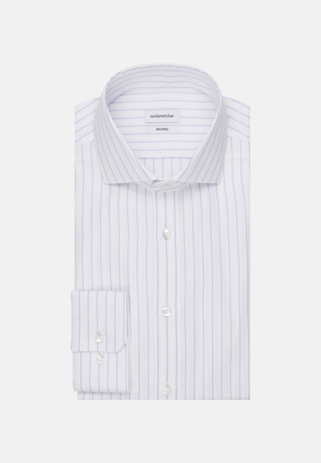 Shaped Business Shirt Stripes in Light Blue |  Seidensticker Onlineshop
