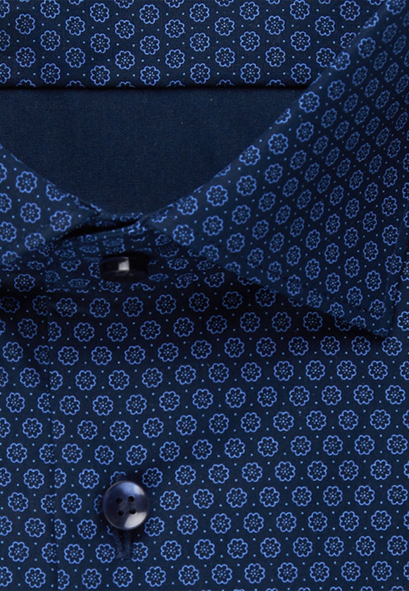 X-Slim Business Hemd Druck in Hellblau |  Seidensticker Onlineshop