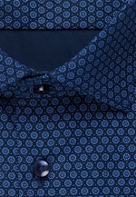 X-Slim Business Hemd Druck in Hellblau |  Seidensticker Onlineshop