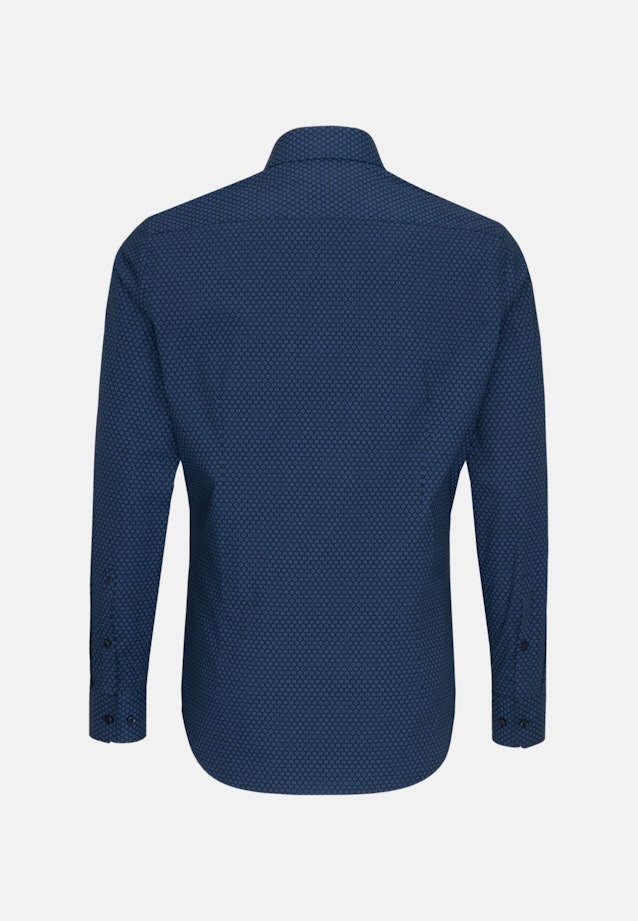 X-Slim Business Hemd Druck in Hellblau |  Seidensticker Onlineshop