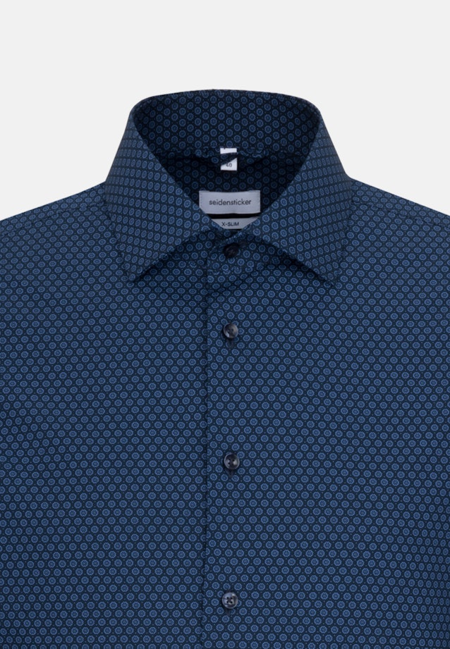 X-Slim Business Hemd Druck in Hellblau |  Seidensticker Onlineshop