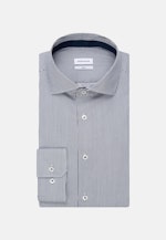 Slim Business Hemd Streifen in Dunkelblau |  Seidensticker Onlineshop