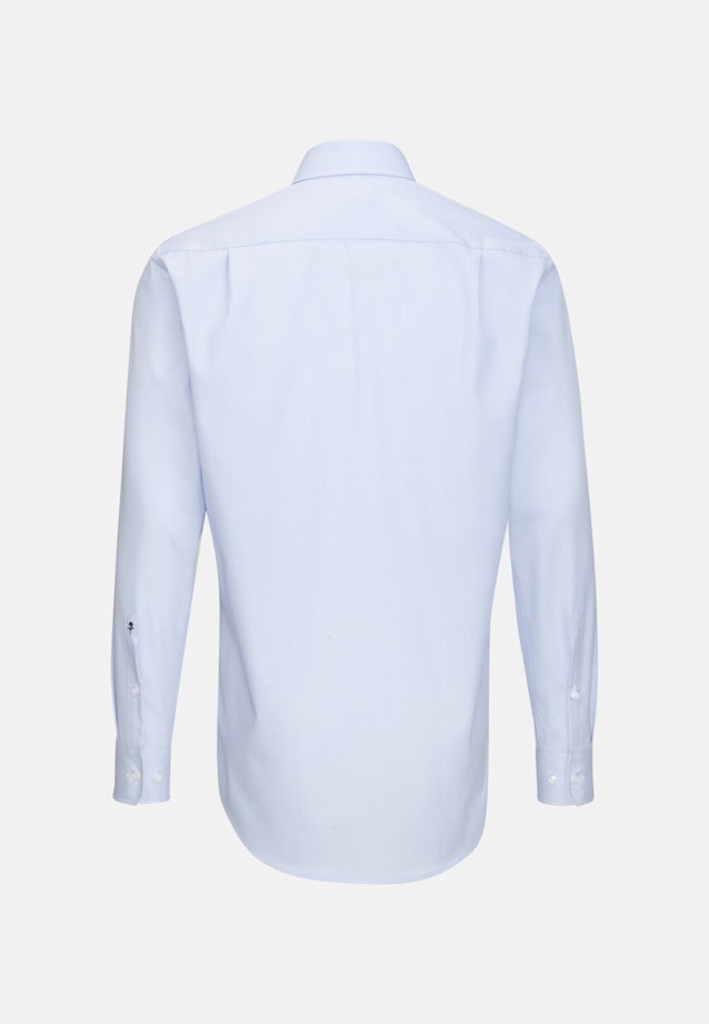 Regular Business Hemd Pepita in Hellblau |  Seidensticker Onlineshop