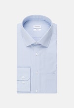 Regular Business Hemd Pepita in Hellblau |  Seidensticker Onlineshop