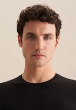 T-Shirt Uni in Schwarz |  Seidensticker Onlineshop