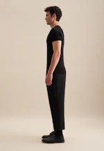 Rundhals Unterzieh-T-Shirt in Schwarz |  Seidensticker Onlineshop