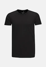 Rundhals Unterzieh-T-Shirt in Schwarz |  Seidensticker Onlineshop