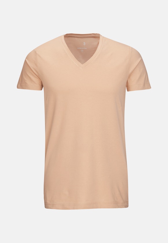 V-Neck T-Shirt Slim fit in Braun |  Seidensticker Onlineshop