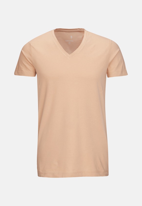 V-Neck T-Shirt in Brown |  Seidensticker Onlineshop