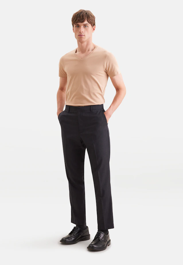 Sous-T-shirt col V in Beige |  Seidensticker Onlineshop