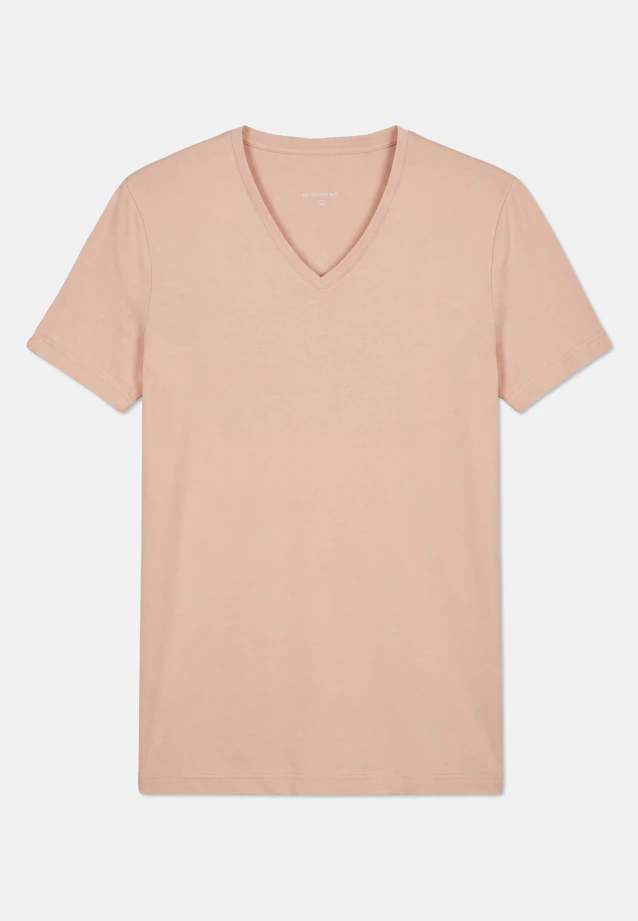 V-Neck Unterzieh-T-Shirt in Beige |  Seidensticker Onlineshop