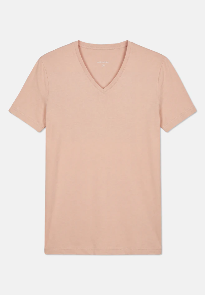 V-Neck Unterzieh-T-Shirt in Beige | Seidensticker Onlineshop