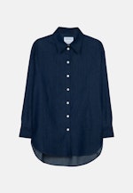 Longbluse Uni in Dunkelblau |  Seidensticker Onlineshop