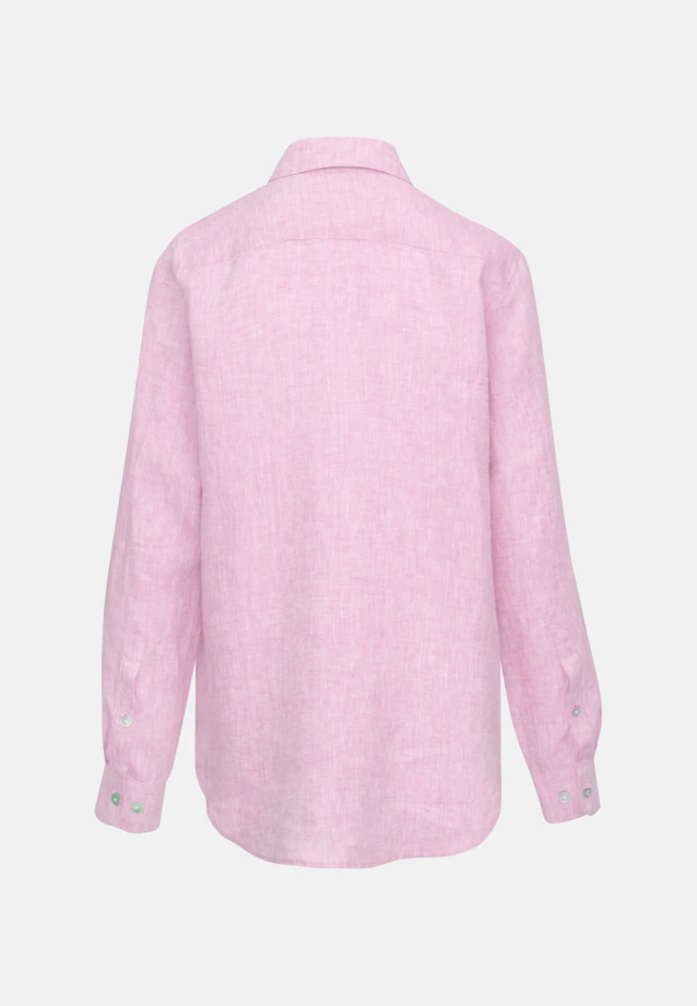 Hemdbluse Uni in Rosa/Pink |  Seidensticker Onlineshop